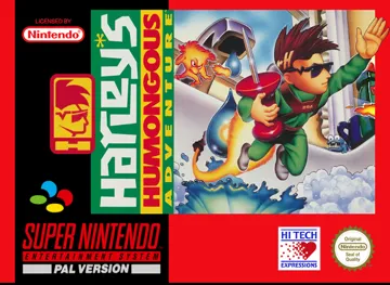 Harley's Humongous Adventure (Europe) box cover front